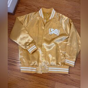 Miller Lite Gold Satin Jacket